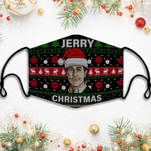 Seinfeld Jerry Christmas Ugly Face Mask