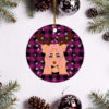 Metallica Merry Christmas Circle Ornament