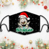 Merry Christmas Santa Darth Vader Face Mask
