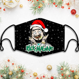 Merry Christmas Rick Malone Face Mask