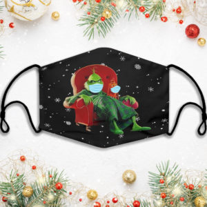 Wearing Mask Grinch Virus Face Mask