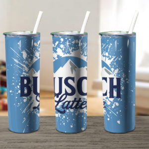 Busch Latte Drinking Skinny Tumbler
