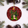 Lynyrd Skynyrd Merry Christmas Circle Ornament