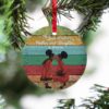 The Love A Mother And Daughter Is Christmas Ornament