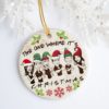 Ornament Has Been Disinfected Bleached And Burnt Christmas Decorative Ornament