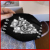 Detroit Tigers glitter diamond cloth face mask reusable