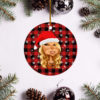 The Beach Boys Merry Christmas Circle Ornament