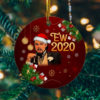 Deck The Halls With Boughs Of Holly Decorative Christmas Ornament