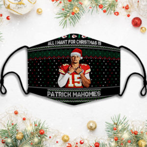 All I Want For Christmas Is Patrick Face Mask