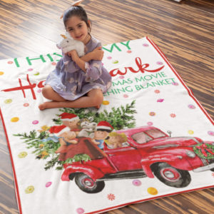 This Is My Hallmark Christmas Movies Watching Blanket Snoopy And Friends Fleece Blanket, Sherpa Blanket