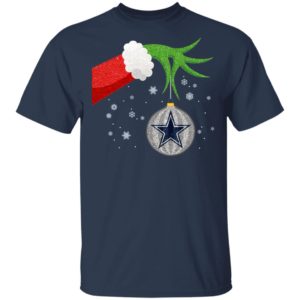 The Grinch Christmas Ornament Dallas Cowboys Shirt