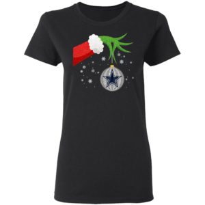 The Grinch Christmas Ornament Dallas Cowboys Shirt