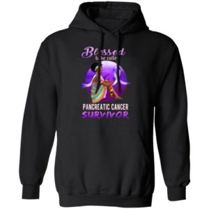 Blessed Pancreatic Cancer Survivor African American Womens T-Shirt