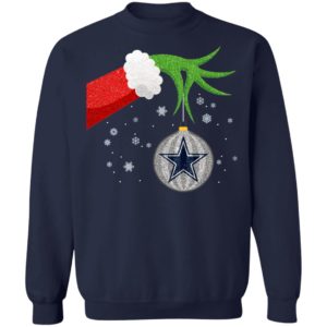 The Grinch Christmas Ornament Dallas Cowboys Shirt