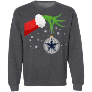 The Grinch Christmas Ornament Dallas Cowboys Shirt