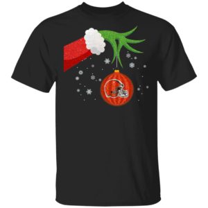 The Grinch Christmas Ornament Cleveland Browns Shirt