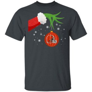 The Grinch Christmas Ornament Cleveland Browns Shirt