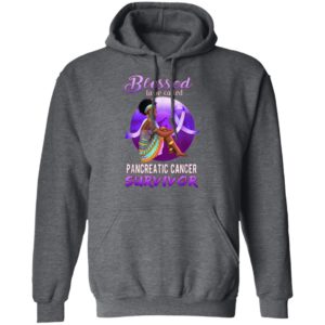 Blessed Pancreatic Cancer Survivor African American Womens T-Shirt