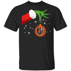 The Grinch Christmas Ornament Cincinnati Bengals Shirt