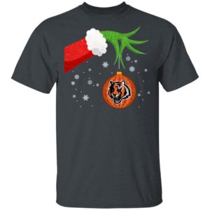 The Grinch Christmas Ornament Cincinnati Bengals Shirt