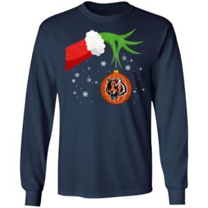 The Grinch Christmas Ornament Cincinnati Bengals Shirt