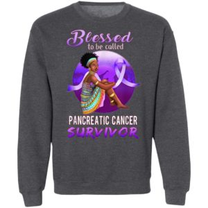 Blessed Pancreatic Cancer Survivor African American Womens T-Shirt