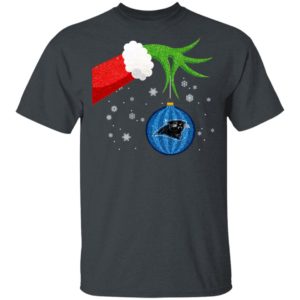 The Grinch Christmas Ornament Carolina Panthers Shirt