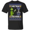 Grinch I Will Drink Miller Lite Here And There Everywhere Sweatshirt