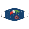 The Grinch Christmas Ornament Atlanta Falcons Face Mask