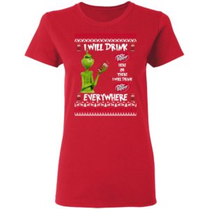 Grinch I Will Drink Dr Pepper Here And There Everywhere Sweatshirt
