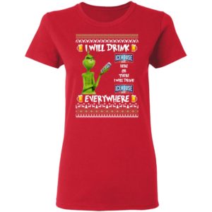 Grinch I Will Drink Icehouse Here And There Everywhere Sweatshirt