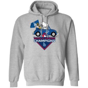 Snoopy And Woodstock Los Angeles Dodgers 2020 World Series Champions Shirt
