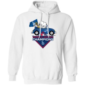 Snoopy And Woodstock Los Angeles Dodgers 2020 World Series Champions Shirt