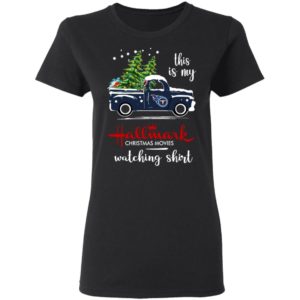 Tennessee Titans This Is My Hallmark Christmas Movies Watching Shirt