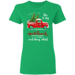 Tampa Bay Buccaneers This Is My Hallmark Christmas Movies Watching Shirt