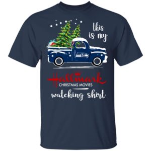 Seattle Seahawks This Is My Hallmark Christmas Movies Watching Shirt