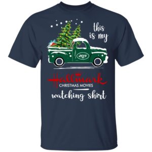 New York Jets This Is My Hallmark Christmas Movies Watching Shirt