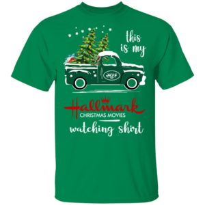 New York Jets This Is My Hallmark Christmas Movies Watching Shirt