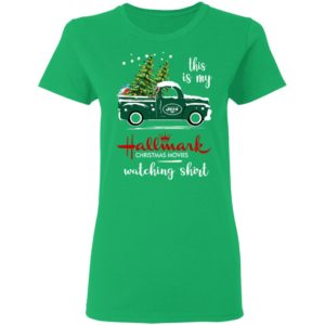 New York Jets This Is My Hallmark Christmas Movies Watching Shirt