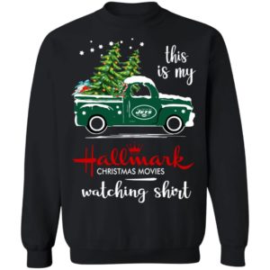 New York Jets This Is My Hallmark Christmas Movies Watching Shirt