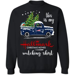 New England Patriots This Is My Hallmark Christmas Movies Watching Shirt