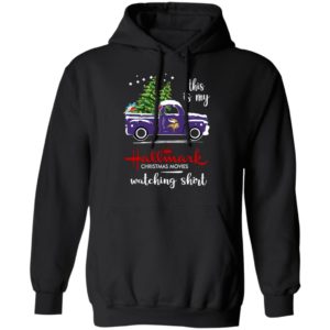 Minnesota Vikings This Is My Hallmark Christmas Movies Watching Shirt