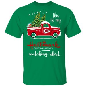 Kansas City Chiefs This Is My Hallmark Christmas Movies Watching Shirt