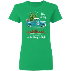 Miami Dolphins This Is My Hallmark Christmas Movies Watching Shirt