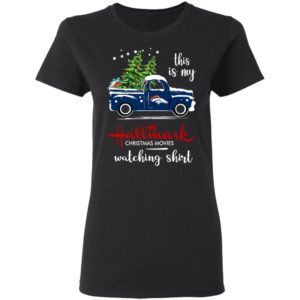 Denver Broncos This Is My Hallmark Christmas Movies Watching Shirt