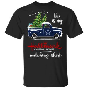 Dallas Cowboys This Is My Hallmark Christmas Movies Watching Shirt