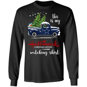 Dallas Cowboys This Is My Hallmark Christmas Movies Watching Shirt