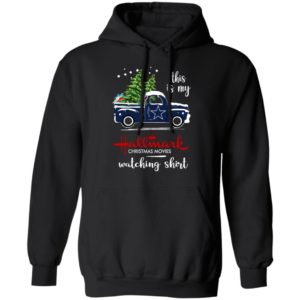 Dallas Cowboys This Is My Hallmark Christmas Movies Watching Shirt