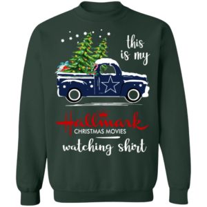 Dallas Cowboys This Is My Hallmark Christmas Movies Watching Shirt