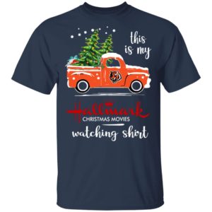 Cincinnati Bengals This Is My Hallmark Christmas Movies Watching Shirt